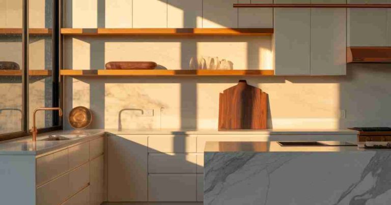 How To Add Warmth To A Modern Kitchen Without Losing The Minimalist Feel[1]