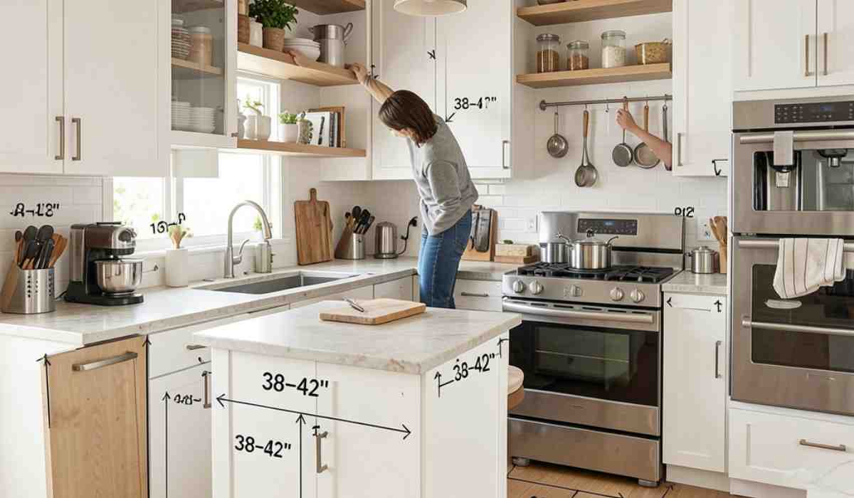 How To Design A Kitchen For Tall People Counter Heights, Cabinet Reach, And More[1]