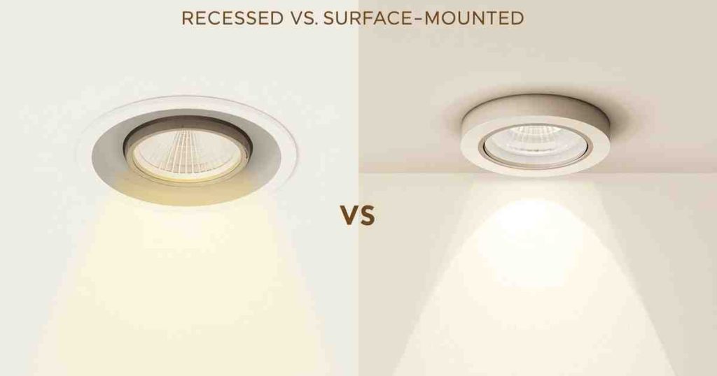 Making Your Choice Recessed vs. Surface Mounted