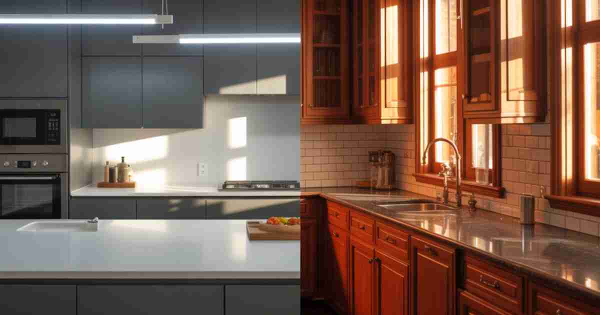 Modern Kitchen Vs Traditional Kitchen Which Design Suits Your Home Better[1]