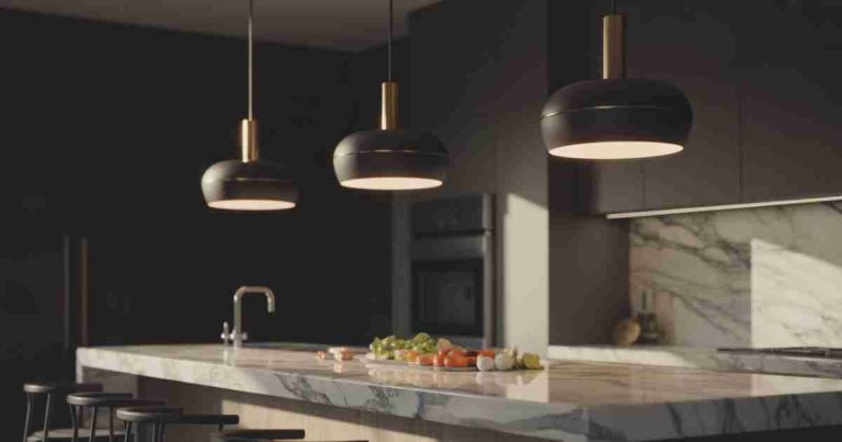 Pendant Lights Over Kitchen Island How Many, What Size, And How High[1]