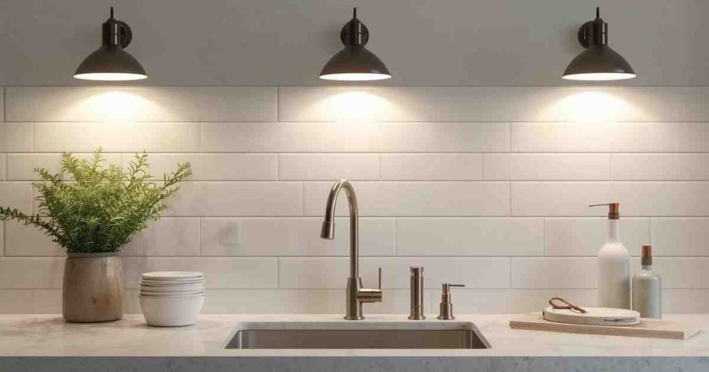 Placement Rules for Kitchen Lighting Over Sink