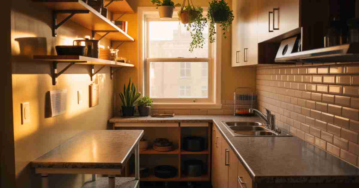 Renting And Can’T Renovate Small Kitchen Design Ideas For Renters[1]