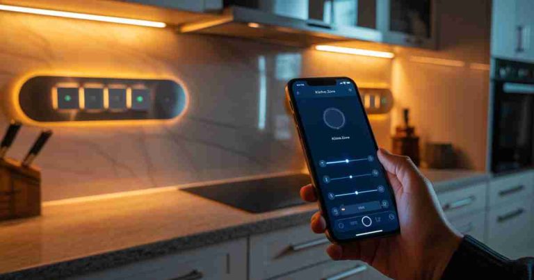 Smart Kitchen Lighting Dimmer Switches, Motion Sensors, And App Controlled Systems[1]