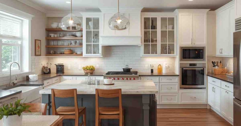 The Five Main Kitchen Work Zones