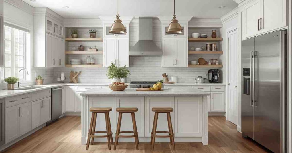 The Practical Advantages of a Small Kitchen Island