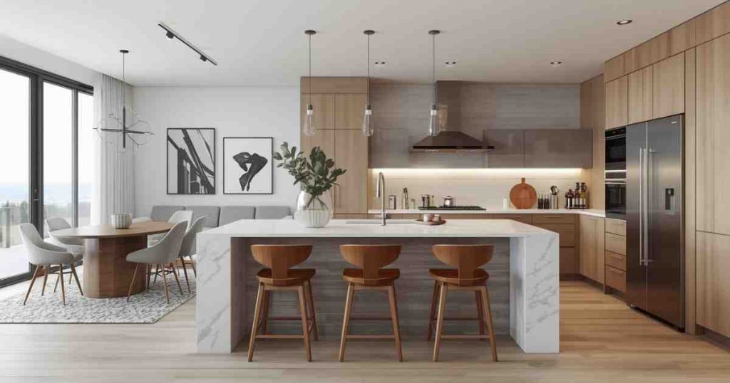What is an Open Concept Kitchen