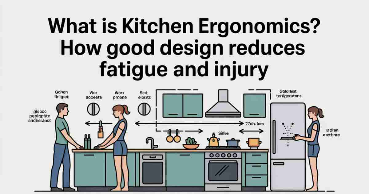 What Is Kitchen Ergonomics How Good Design Reduces Fatigue And Injury[1]
