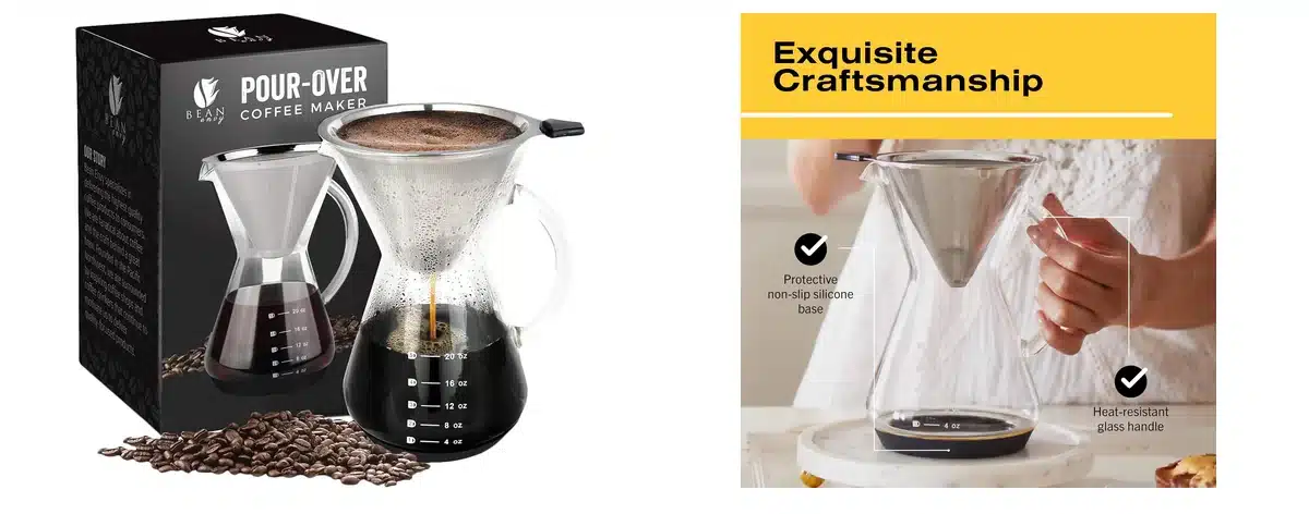 Bean Envy Pour Over Coffee Maker images