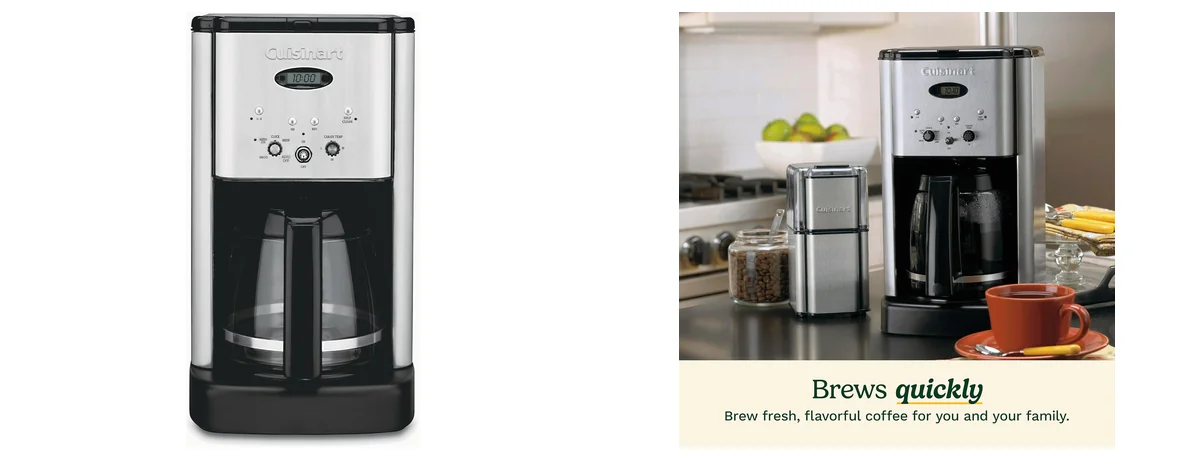 Cuisinart DCC-1200P1 images