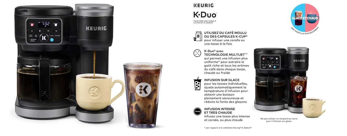 Keurig K-Duo Single Serve K-Cup Pod & images