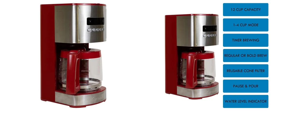 Koolatron Kenmore Drip Coffee Maker - Programmable images