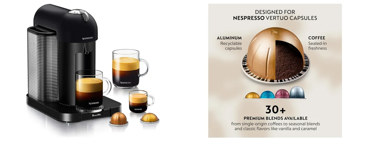 Nespresso Vertuo Coffee and Espresso Maker by images