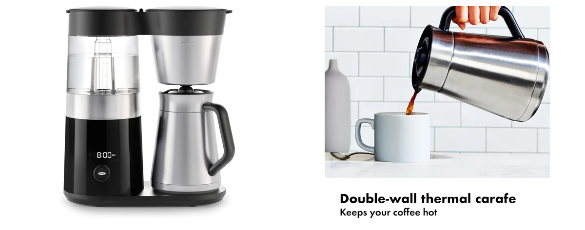 OXO Brew 9-Cup Coffee Maker – Stainless images