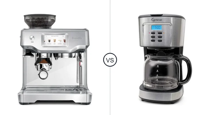 Comparison of Breville BES880BSS and Capresso 12-Cup