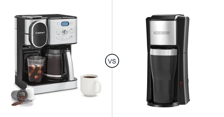 Comparison of Cuisinart SS-16 and BLACK+DECKER Single Serve Coffeemaker