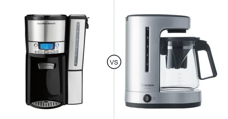 Comparison of Hamilton Beach 47950 and Zojirushi EC-DAC50SZ