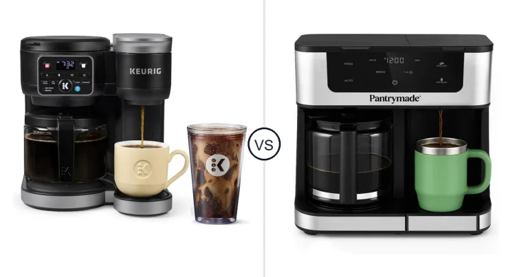 Comparison of Keurig K-Duo Single Serve K-Cup Pod & and Pantrymade Dual Brew Coffee Maker | 12