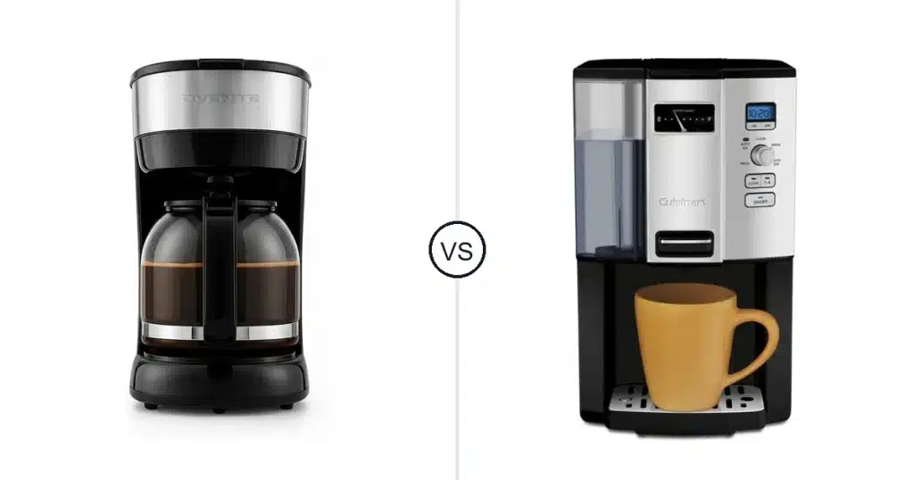 Comparison of OVENTE 12-Cup and Cuisinart DCC-3000P1