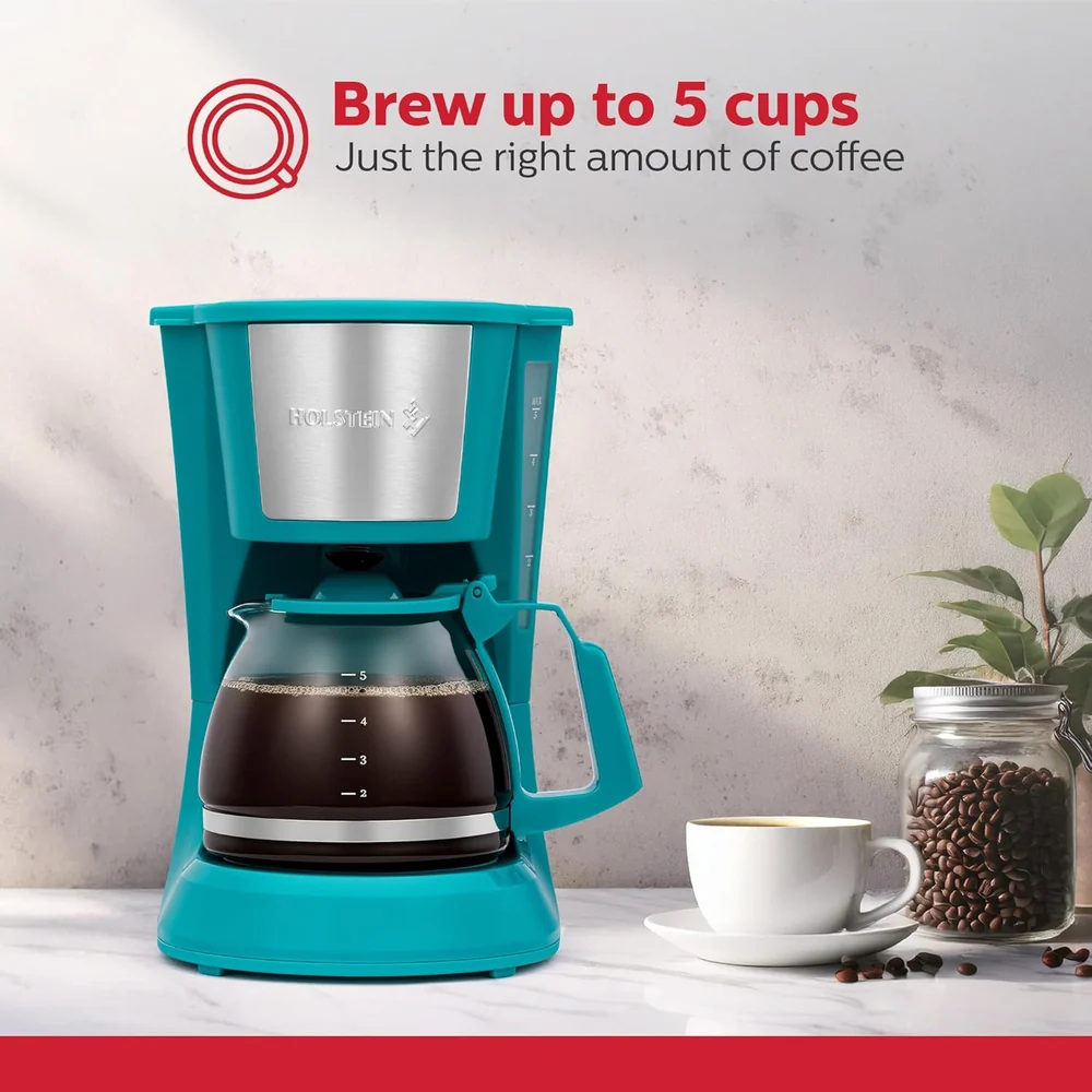 Holstein Housewares 5 Cup Drip Coffee Maker –