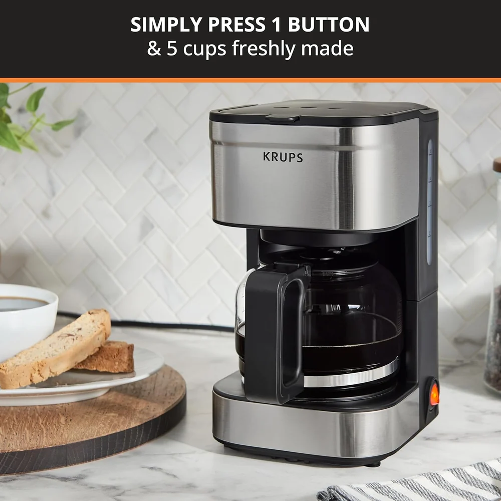 KRUPS Simply Brew Compact 5 Cup Coffee