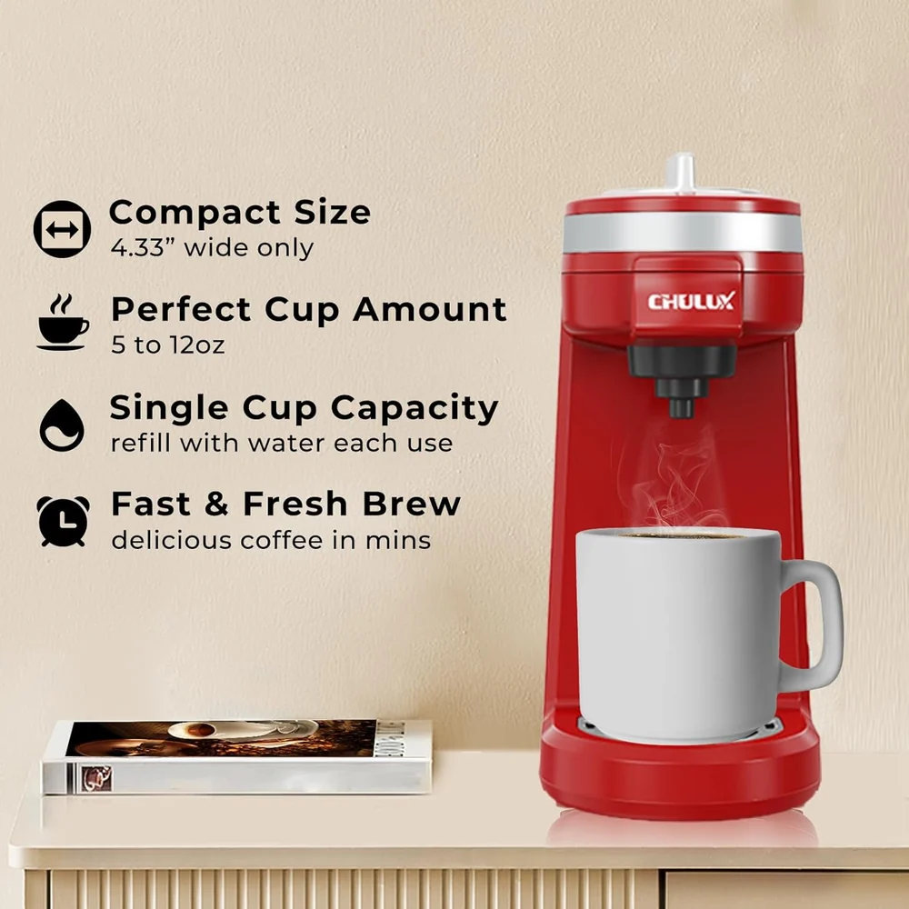 CHULUX Mini Coffee Maker for K Capsule