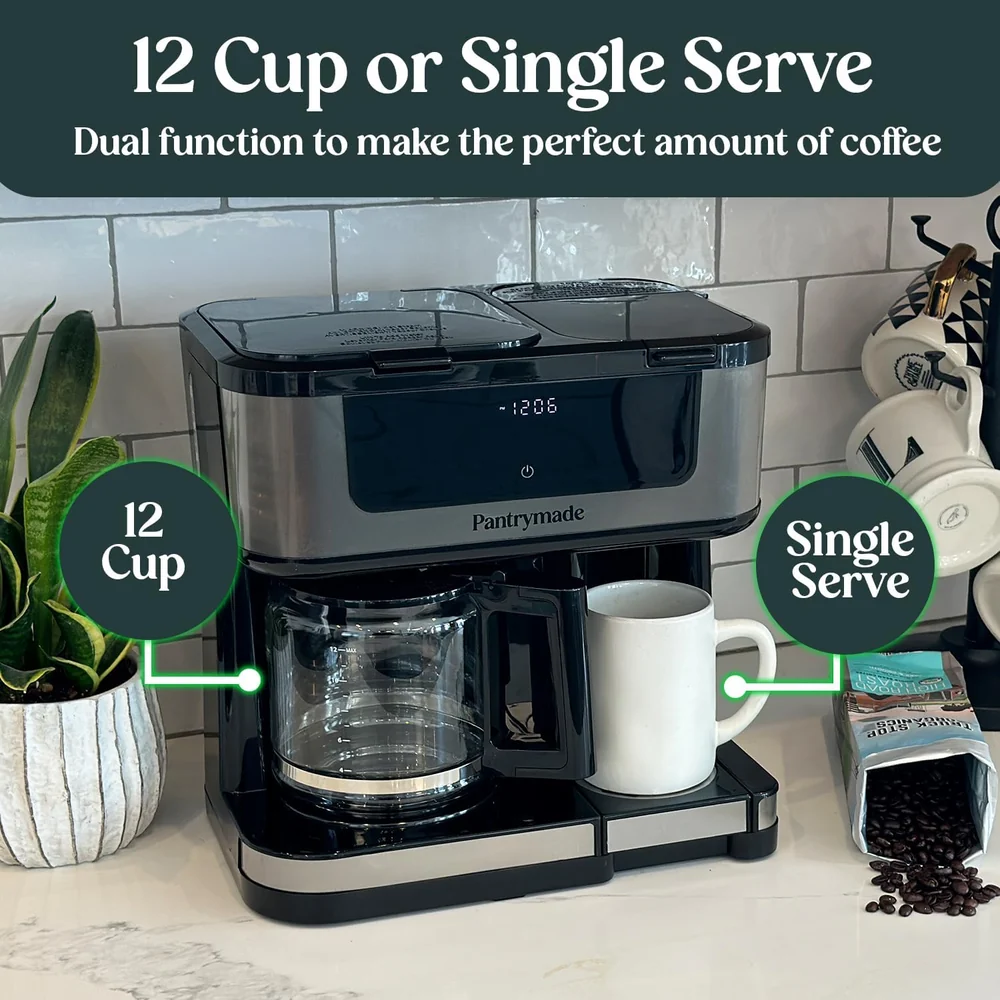 Pantrymade Dual Brew Coffee Maker | 12