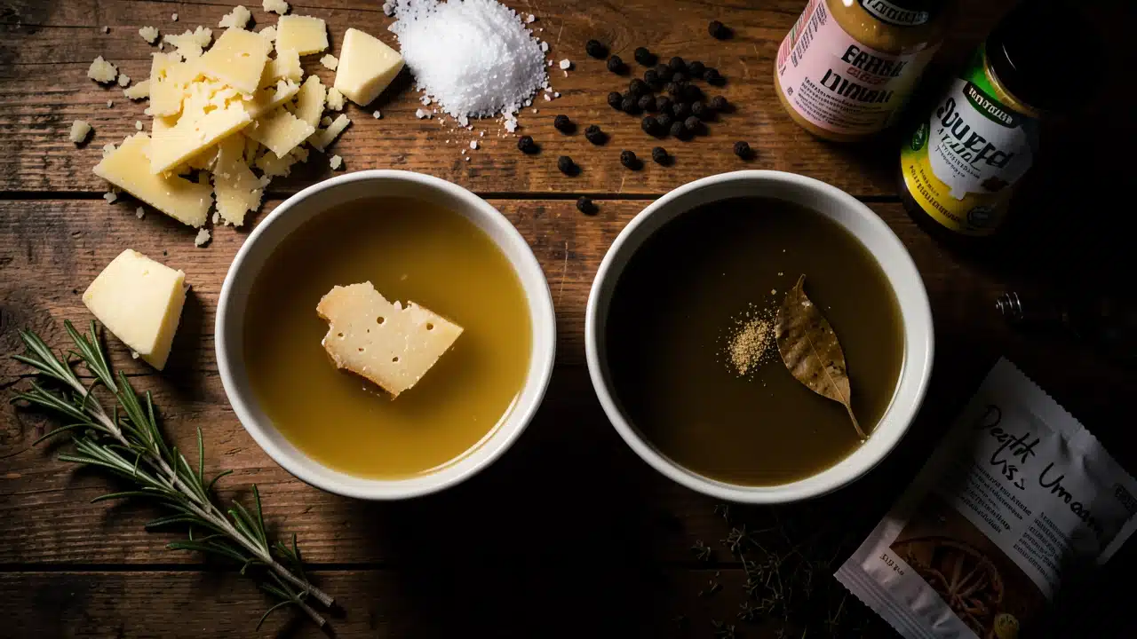 A Comparison: Parmesan Rinds vs. Other Flavor Enhancers