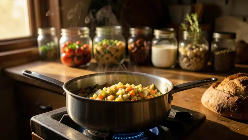 Base Sauce Concept: One Soffritto Pot Becomes 6 Easy Dinners