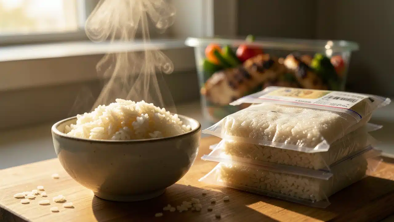 Benefits of Freezing Cooked Rice for Meal Prep