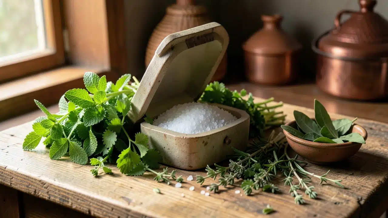 Choosing the Right Herbs for the Salt Box Method