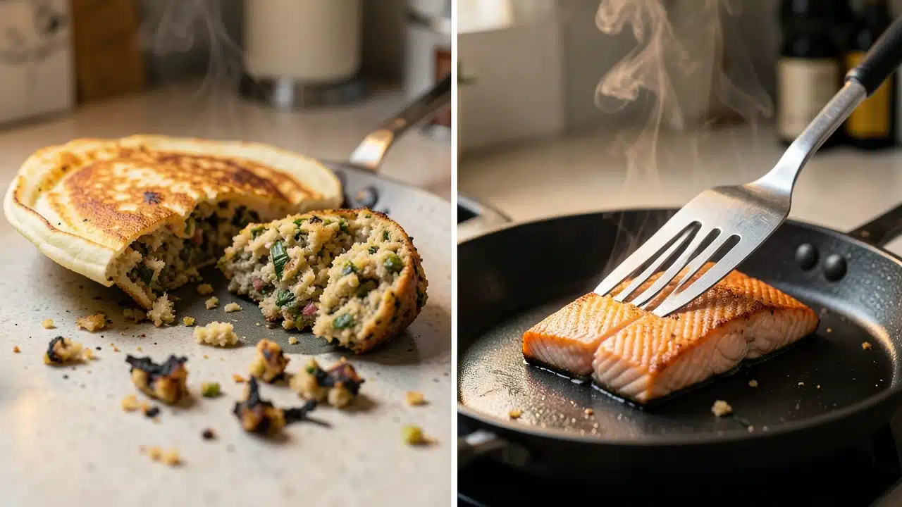 Common Kitchen Mishaps a Fish Spatula Prevents