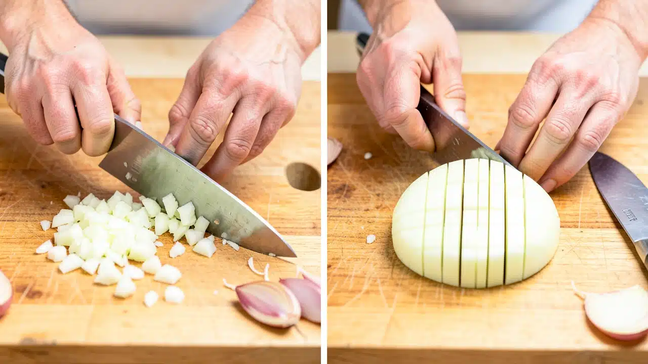 Comparing Dicing Methods: Grid vs. Traditional