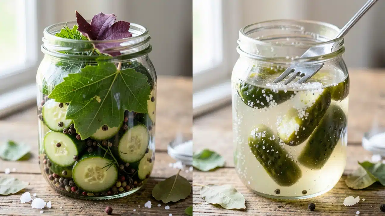 Comparing Natural Firming Agents: Leaves vs. Other Methods