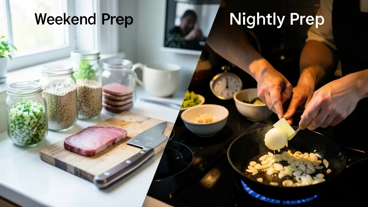 Comparing Prep Styles: Weekend vs. Nightly