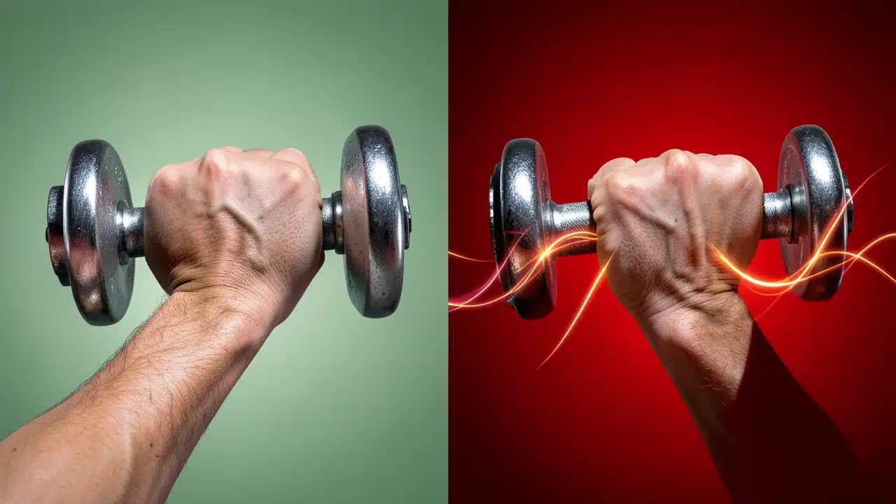 Comparing Techniques: Curl vs. Flat Grip