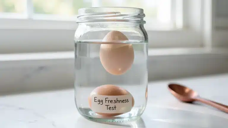 Egg Freshness Water Test: What The Float Means Scientifically