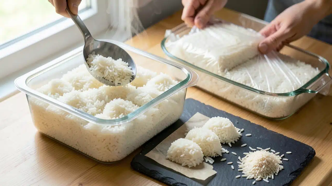 How to Freeze Cooked Rice Properly