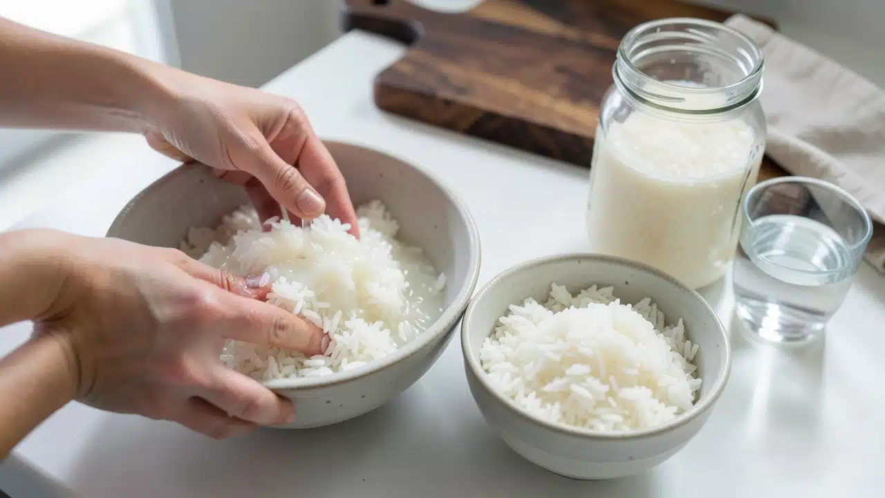 How to Wash Rice Effectively