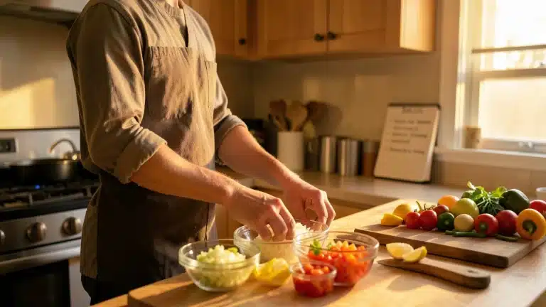 Line Cook Mise En Place: Home Weekday Workflow Made Practical
