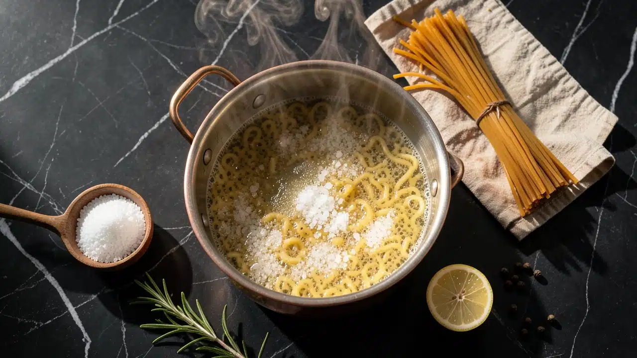 Perfecting Pasta: The Art of Salting Pasta Water