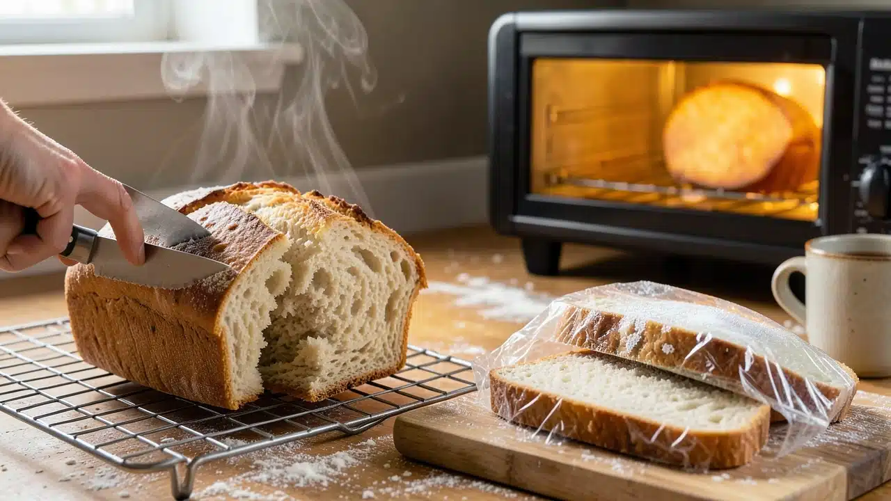 Reheating Frozen Baked Bread for Best Results
