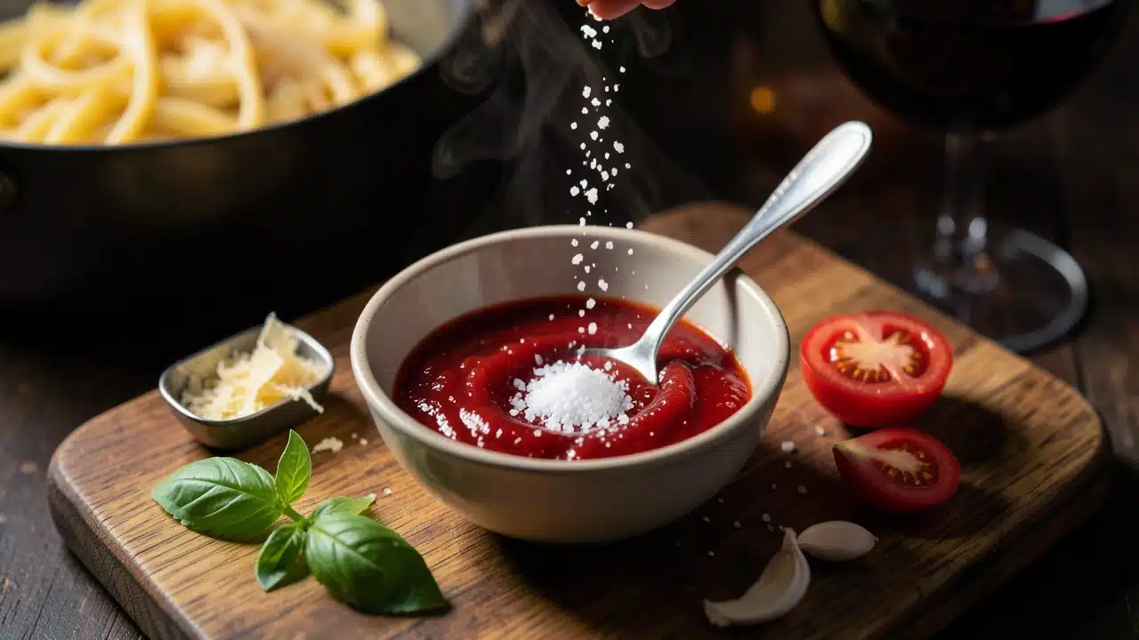 Sauce Savvy: Adjusting Salt for Perfect Finish