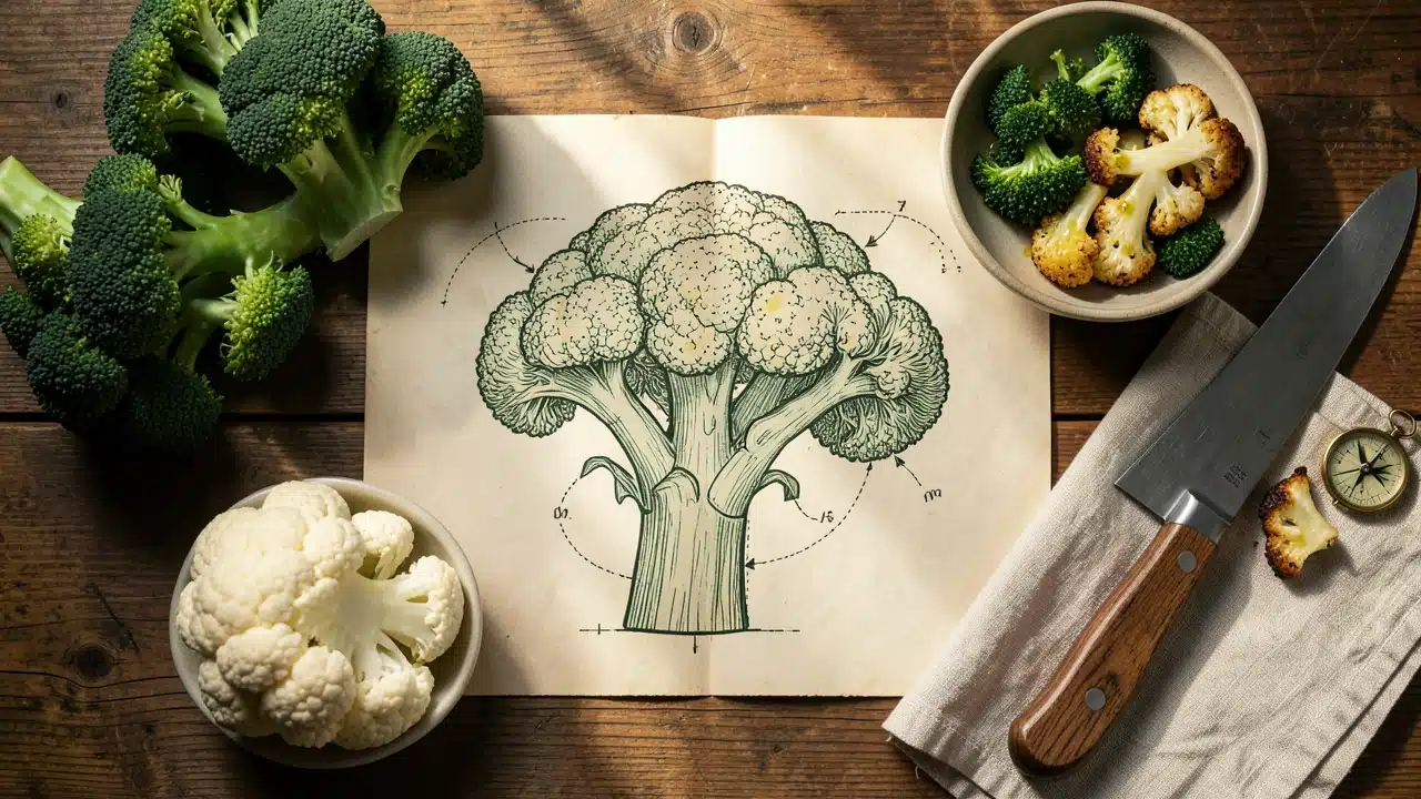 Stem-And-Core Cooking Map: Vegetable Cores With Better Flavor