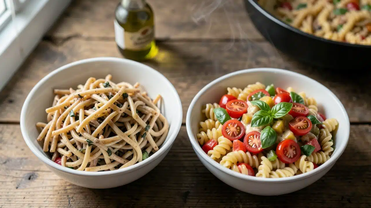 The Impact of Dressing on Pasta Texture