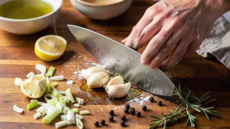 What Prep Cooks Do With The Knife Heel Home Cooks Ignore Daily