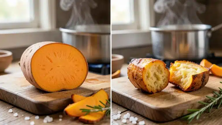 Why Parboiling Sweet Potatoes Before Roasting Changes Texture