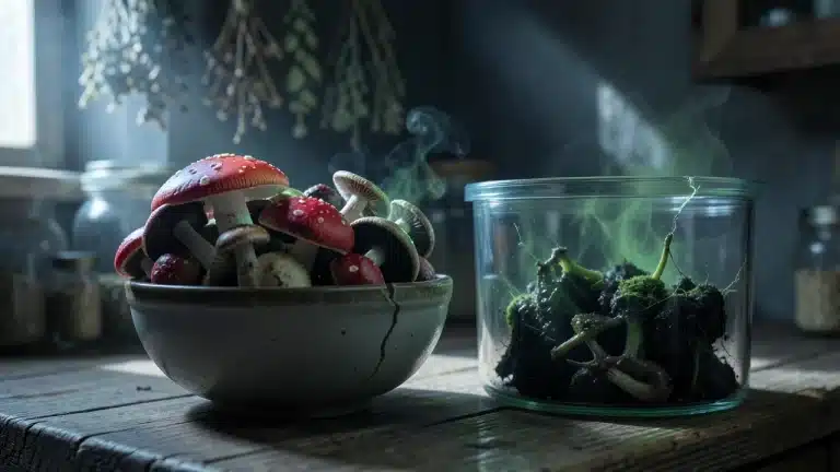 Why Some Mushrooms Should Never Go In Airtight Containers Ever
