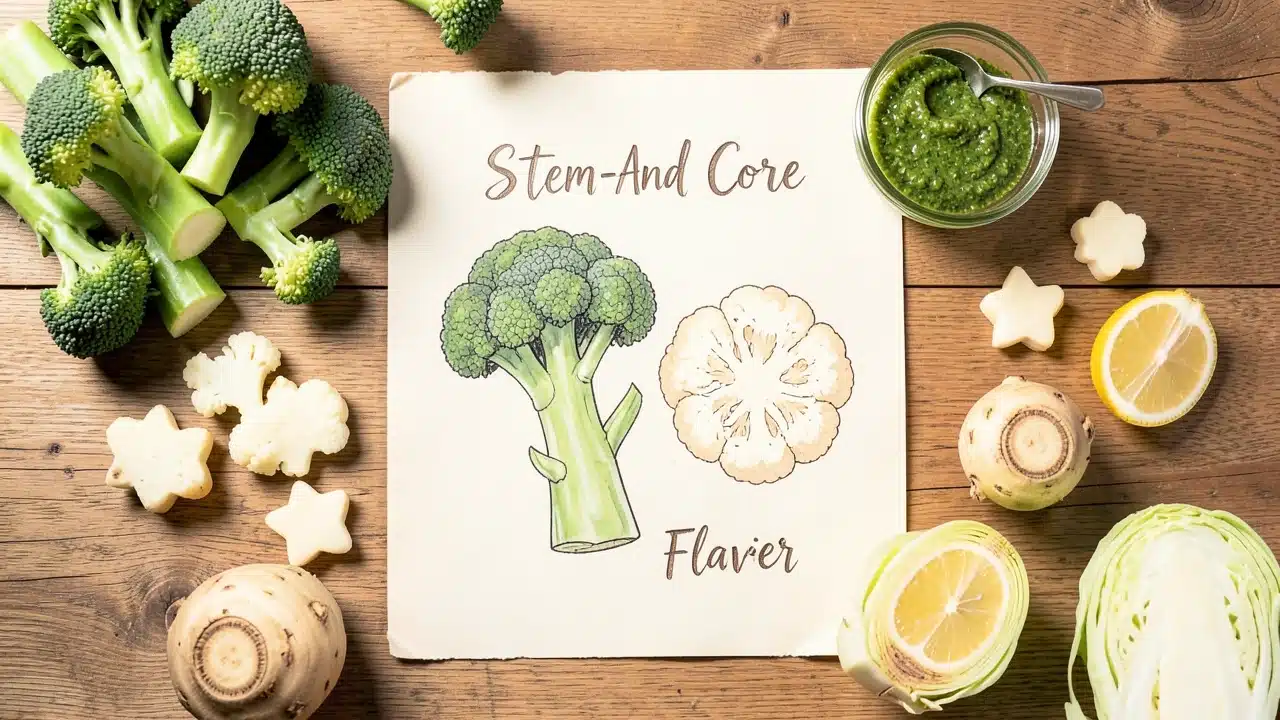 Why Vegetable Cores Are Worth Cooking