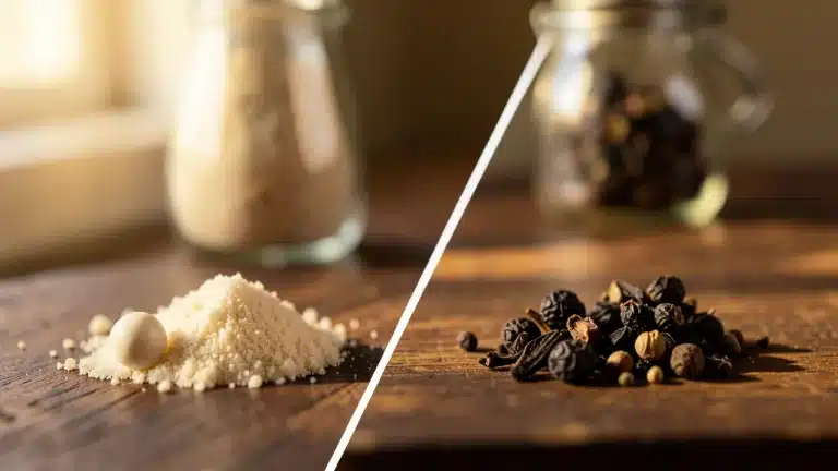 Why White Pepper And Black Pepper Are Not Swaps In Small Doses